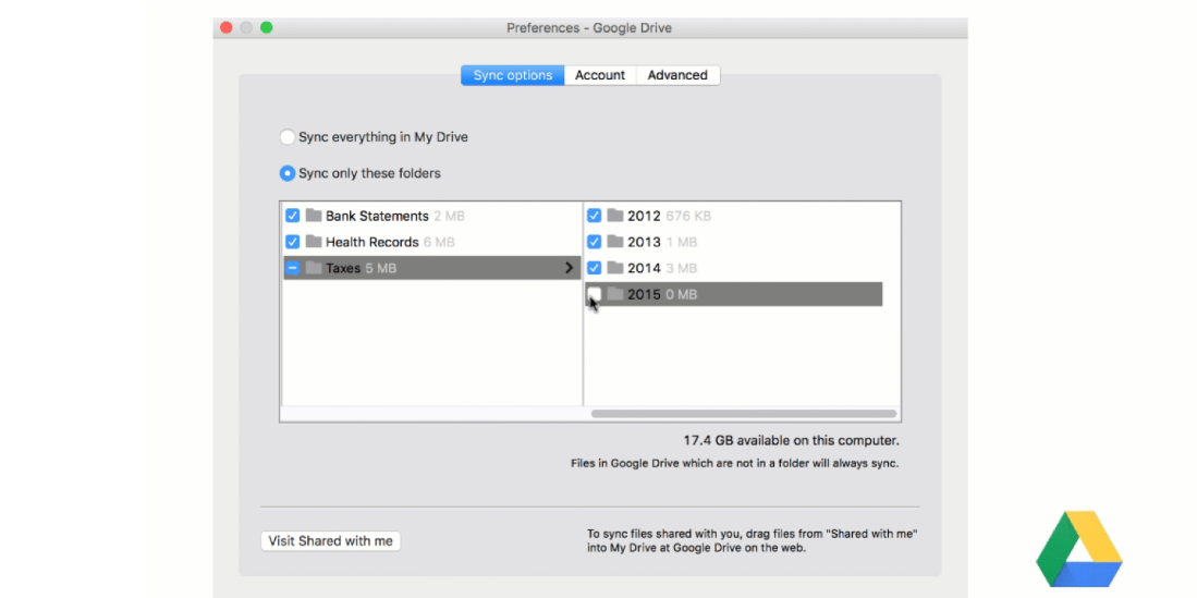 how to download from google drive to macbook